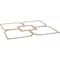 Ekena Millwork 39W x 39H x 14T Small Olivia Decorative Fretwork Wood Ceiling Panels, Hickory CELW39X39X0250OLVHI - alternate 3